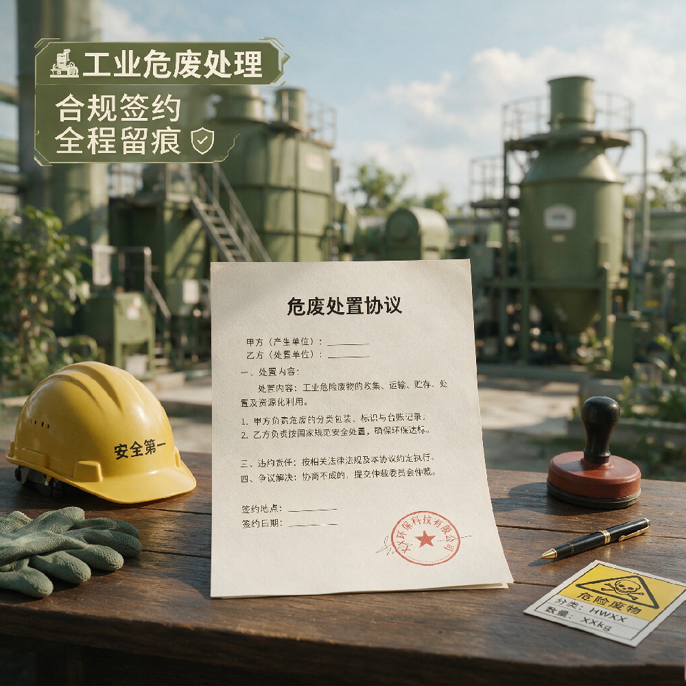 南阳做危废处置协议的公司有哪些